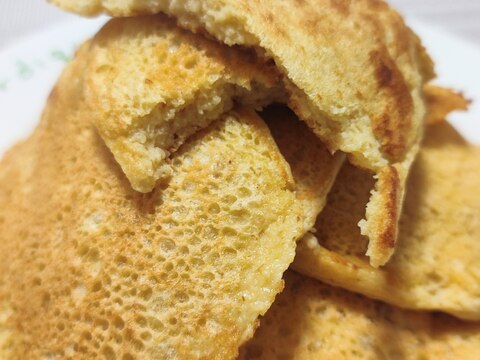 小麦粉なしオートミールパンケーキ